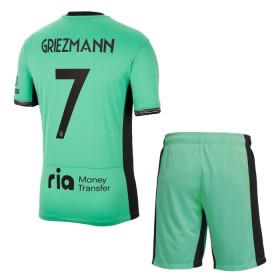 Koszulka Atlético Madryt Griezmann 7 Dziecięcy Trzeci 2023-24 Koszulki Piłkarskie Krótki Rękaw
